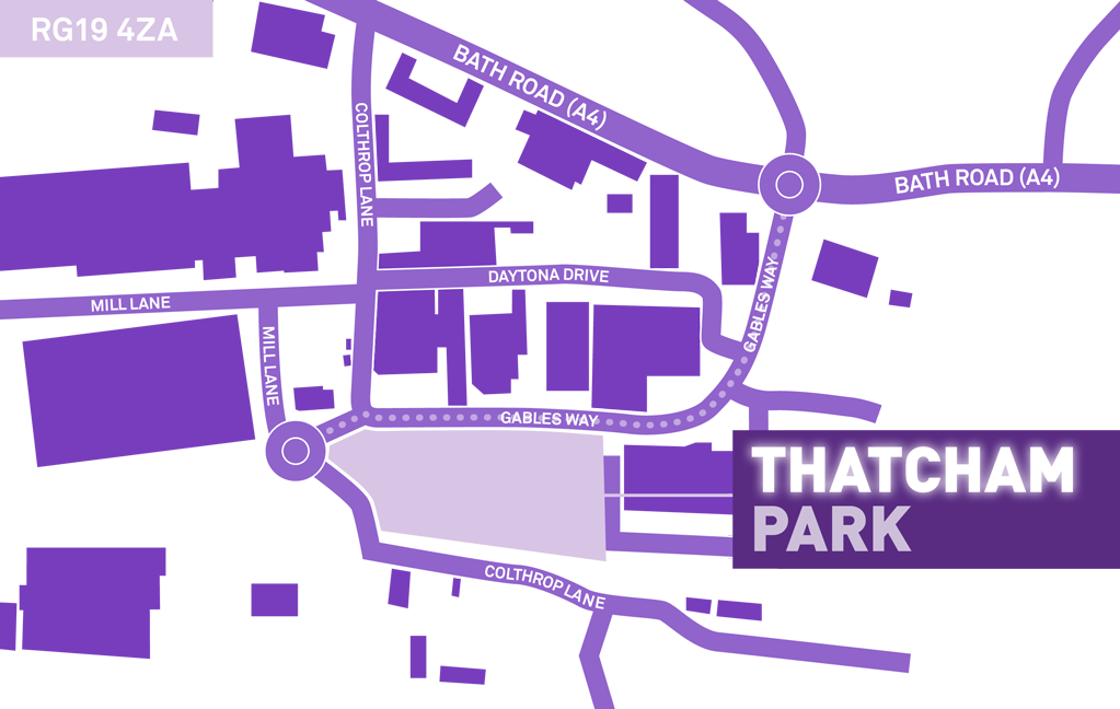 Thatcham Park Map