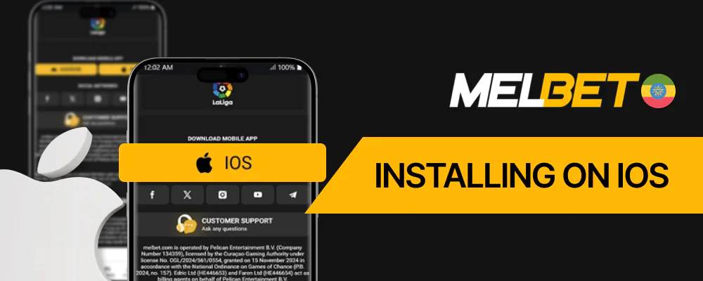 Melbet APK for iOS